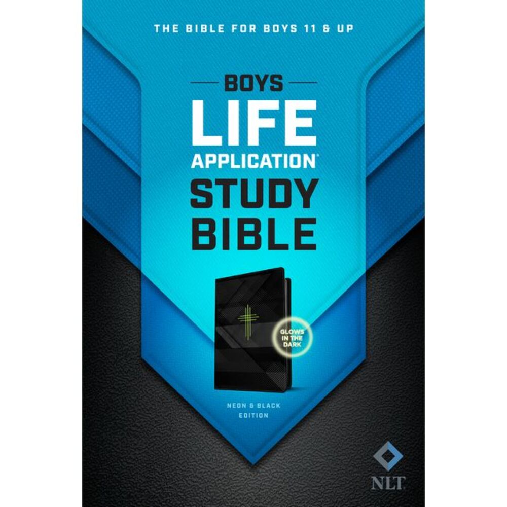 Boys Life Application Study Bible NLT, Tutone -- New Living Translation